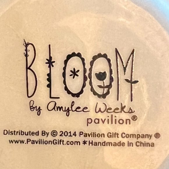 BLOOM Retirement Mug by Amylee Weeks ~  Pavilion Gift Co ~ Butterflies ~ Retired - Picture 6 of 6